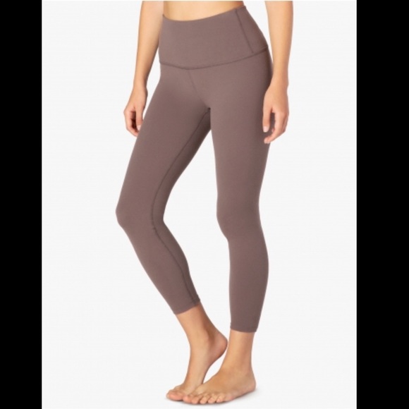 brown yoga pants
